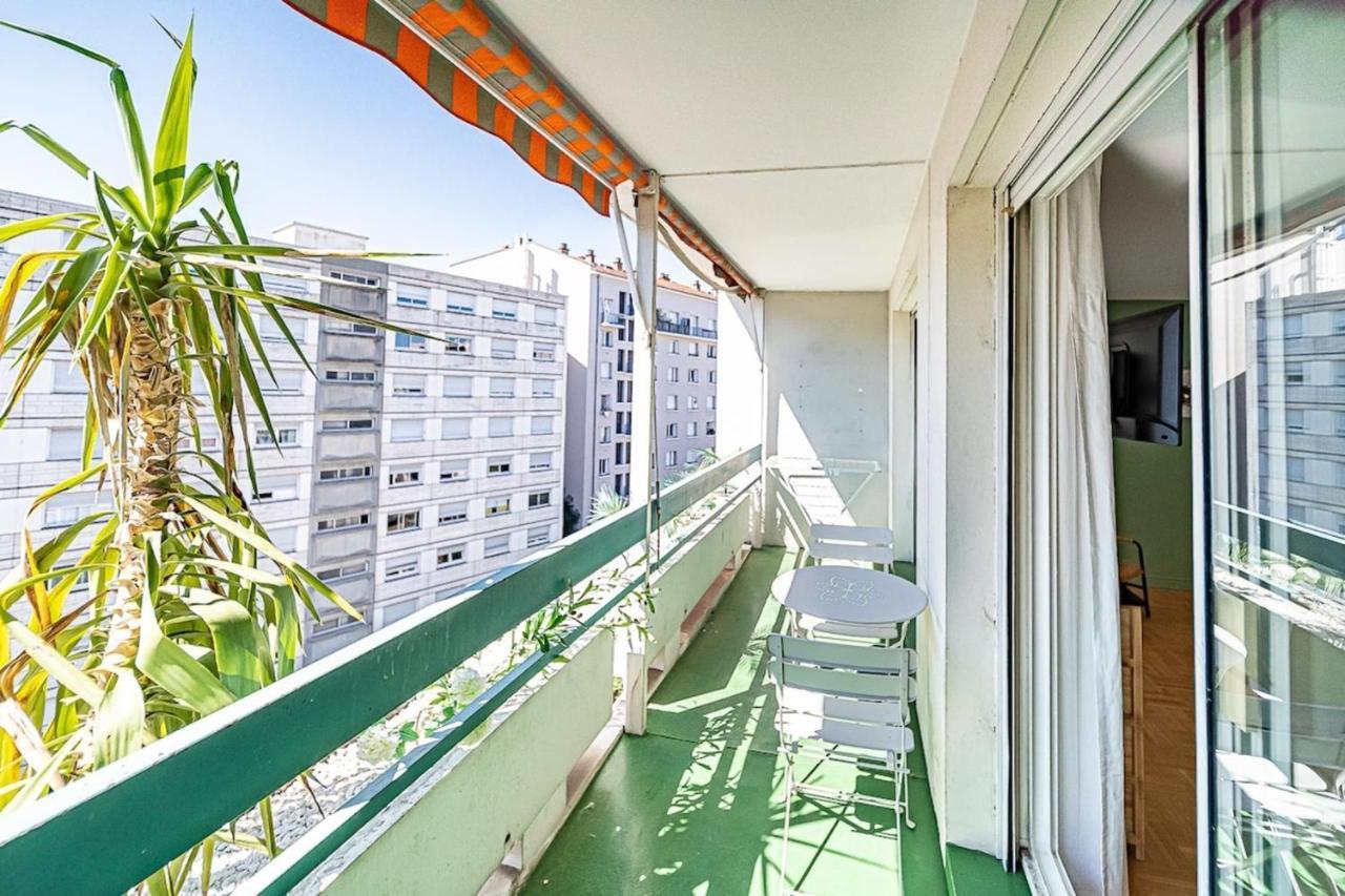 Le Pressense 4 Pers Balcon-Metro Republique Apartman Villeurbanne Kültér fotó